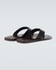The Row The Row Dan leather thong sandals - 6