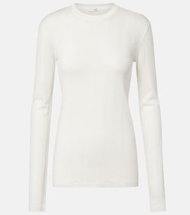 The Row The Row Dantea cotton jersey top