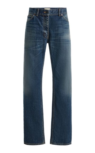The Row The Row Dinni Rigid MidRise StraightLeg Jeans