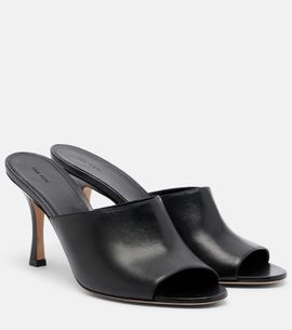 The Row The Row Ella leather mules