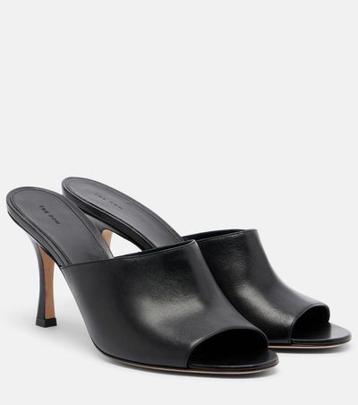 The Row The Row Ella leather mules