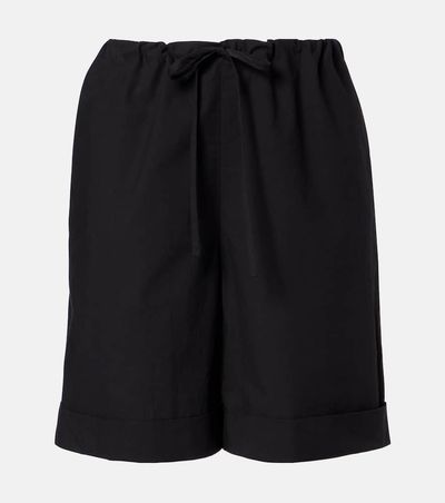 The Row The Row Emiliano cotton shorts