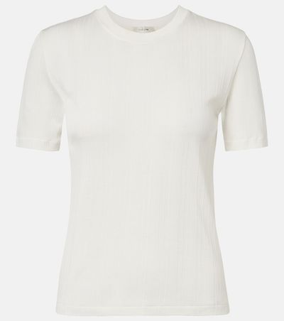 The Row The Row Etina ribbed-knit cotton T-shirt
