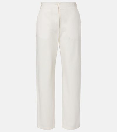 The Row The Row Fael cotton poplin straight pants