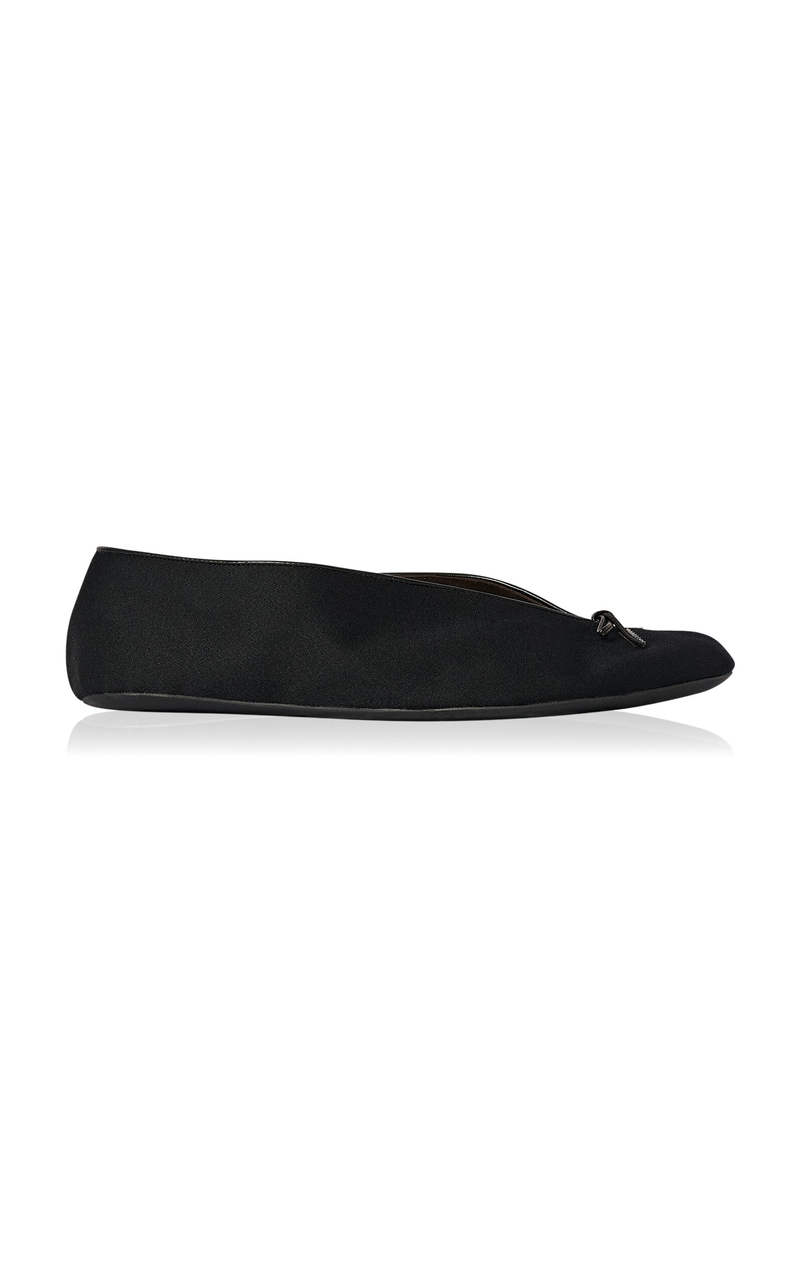 The Row The Row Fay Bow Wool Flats