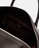 The Row The Row Faye leather bowling bag - 3