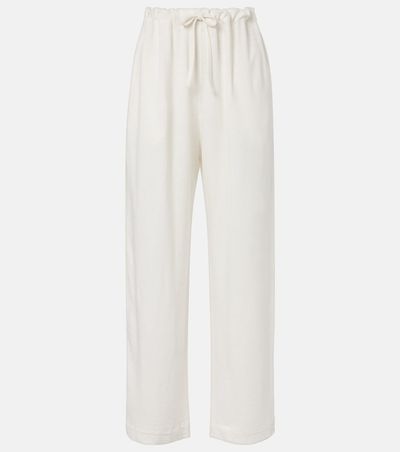 The Row The Row Faz linen-blend wide-leg pants