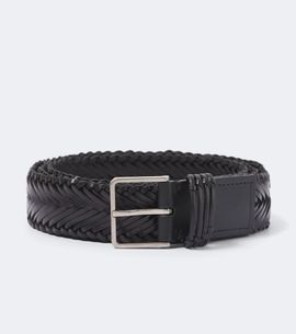 The Row The Row Fisherman woven leather belt