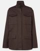 The Row The Row Floriane cotton and cashmere field jacket - 1