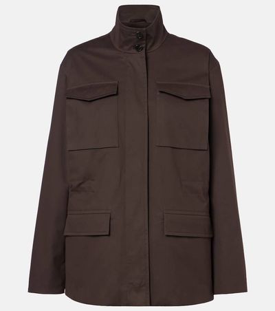 The Row The Row Floriane cotton and cashmere field jacket