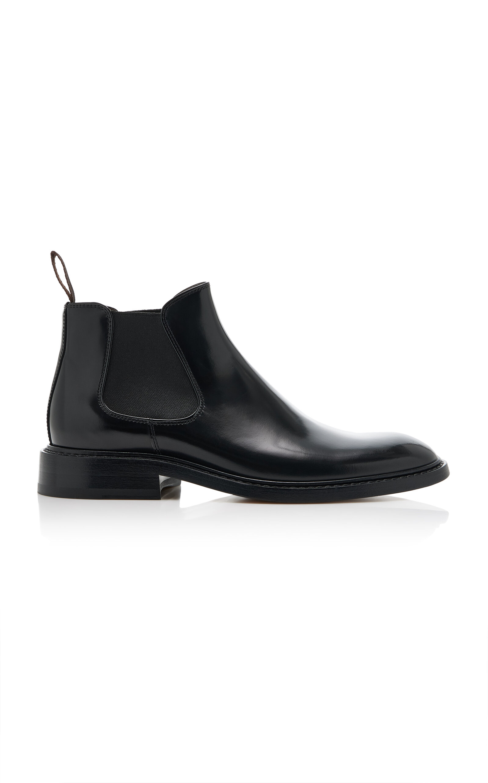 The Row The Row Gable Leather Ankle Boots