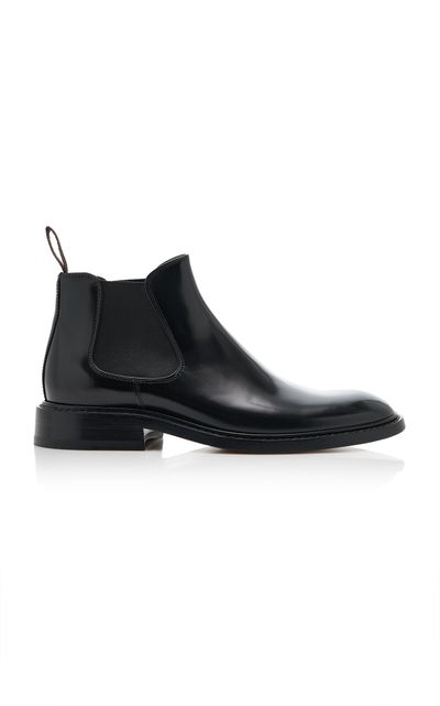 The Row The Row Gable Leather Ankle Boots