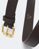 The Row The Row Geo leather belt - 3