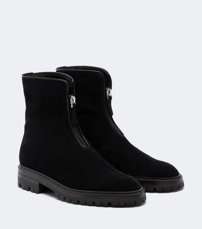 The Row The Row Hike suede ankle boots