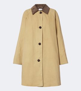 The Row The Row Ina cotton gabardine car coat