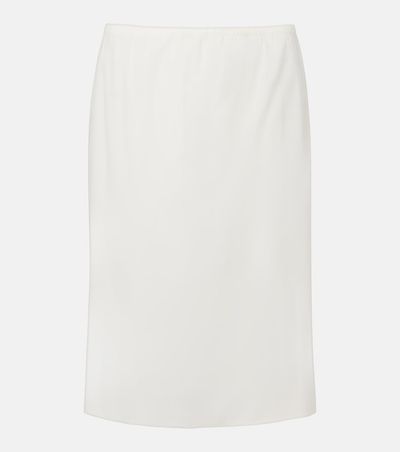 The Row The Row Ivera silk-blend chiffon midi skirt