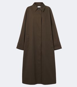The Row The Row Iza cotton gabardine coat