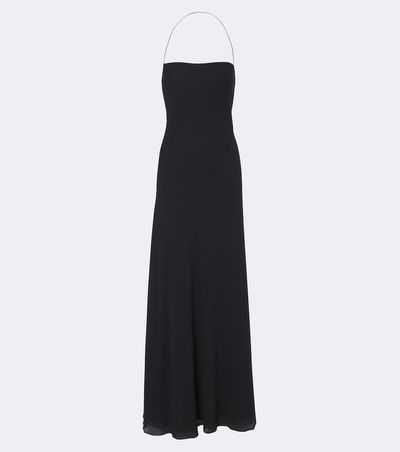 The Row The Row Javier silk georgette gown