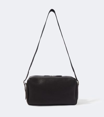 The Row The Row Jerome leather crossbody bag