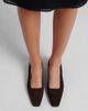 The Row The Row June suede wedges - 2