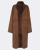 The Row The Row Kane reversible shearling-lined suede coat - 1