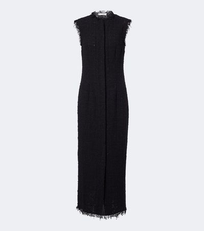 The Row The Row Lana cotton-blend tweed midi dress