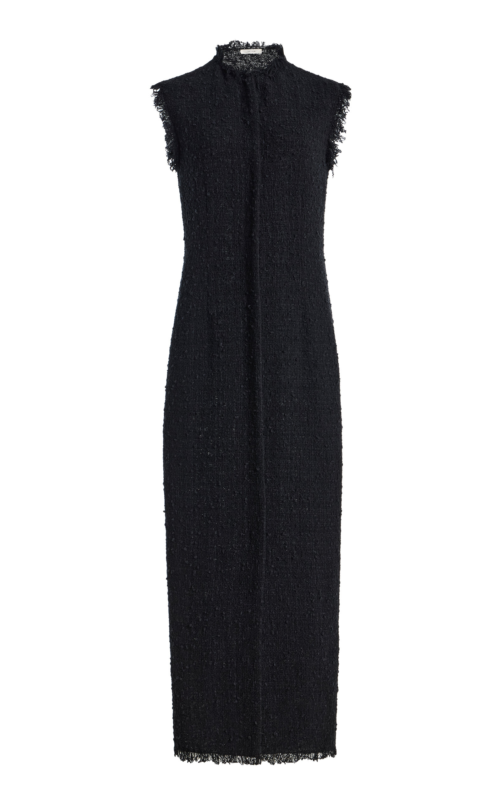The Row The Row Lana Cotton Tweed Maxi Dress