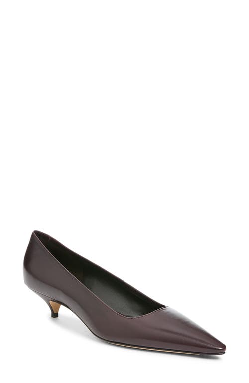The Row The Row Liisa Leather Kitten Pump