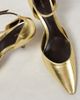 The Row The Row Liisa metallic leather pumps - 6