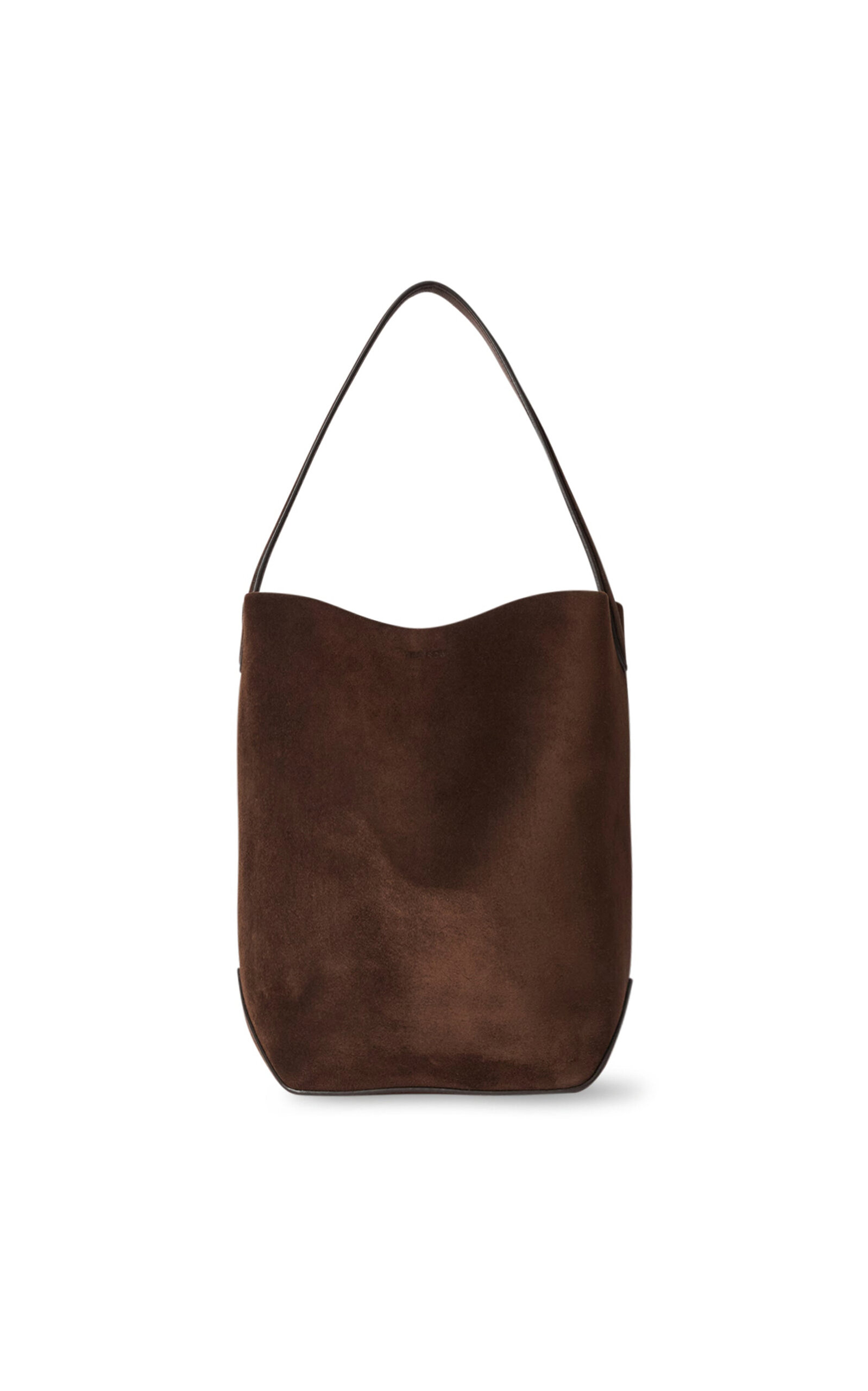 The Row The Row Medium N/S Park Edge Suede Tote Bag