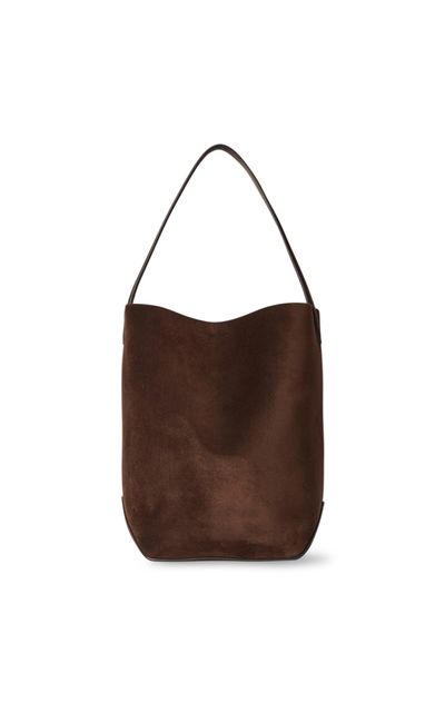The Row The Row Medium N/S Park Edge Suede Tote Bag