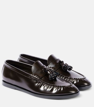 The Row The Row Men's leather penny loafers