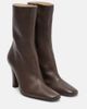 The Row The Row Mona leather ankle boots - 1