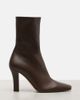 The Row The Row Mona leather ankle boots - 5
