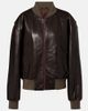 The Row The Row Morisel leather bomber jacket - 1