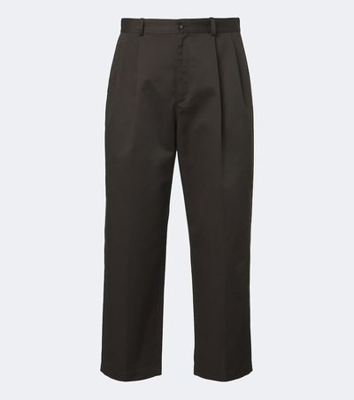The Row The Row Nesper pleated straight pants