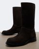 The Row The Row Nobilis suede knee-high boots - 7