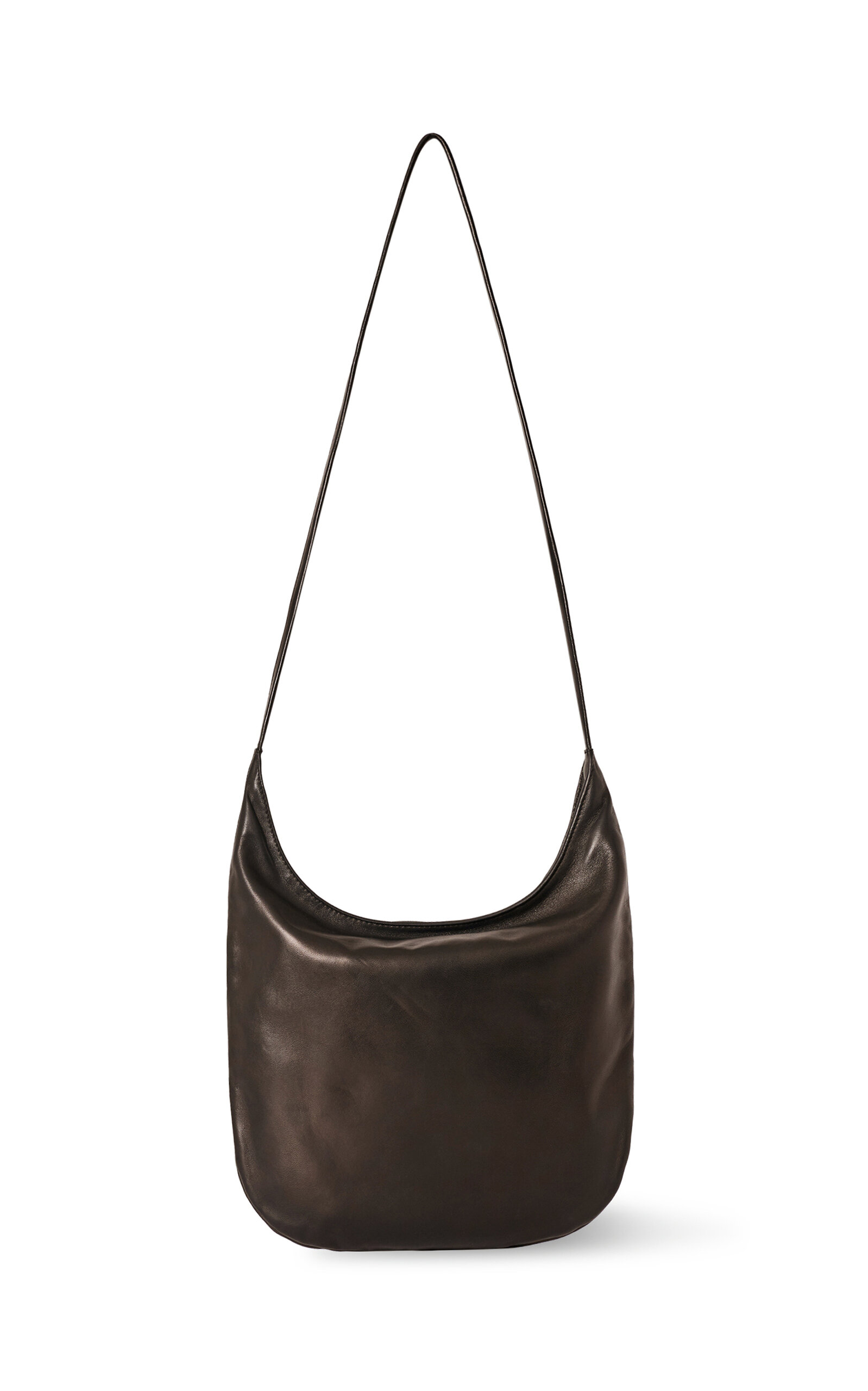 The Row The Row N/S Izzy Leather Bag Brown OS