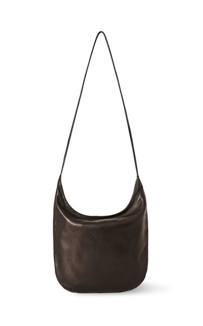 The Row The Row N/S Izzy Leather Bag Brown OS