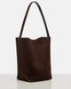 The Row The Row N/S Park Edge Medium suede tote bag - 4