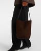 The Row The Row N/S Park Edge Medium suede tote bag - 7