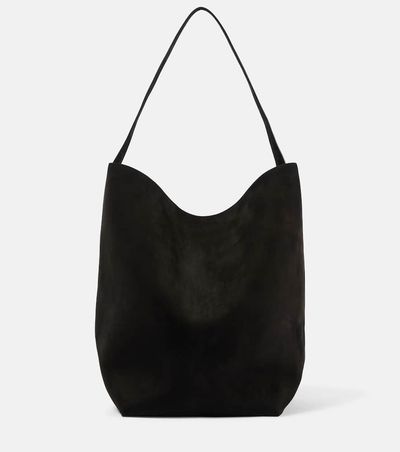 The Row The Row N/S Park Large suede tote bag