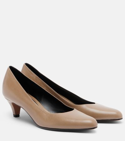 The Row The Row Ornella leather pumps