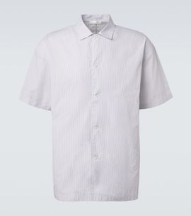 The Row The Row Palone striped cotton shirt