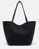 The Row The Row Park Three suede tote bag - 1