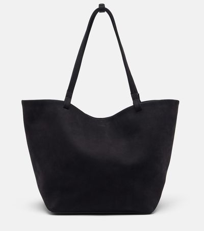 The Row The Row Park Three suede tote bag