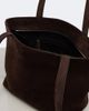 The Row The Row Parker Medium suede tote bag - 3