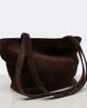 The Row The Row Parker Medium suede tote bag - 6