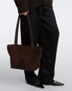 The Row The Row Parker Medium suede tote bag - 7