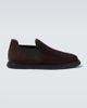 The Row The Row Parker suede slip-on shoes - 1